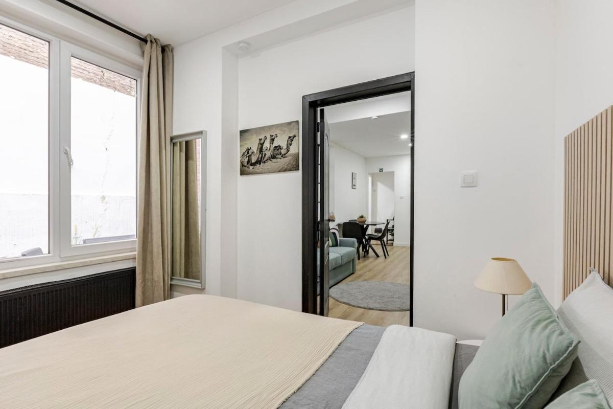 Cosy Appartement Met Tuin In Centrum Antwerpen Gratis Parking Free Parking! 외부 사진
