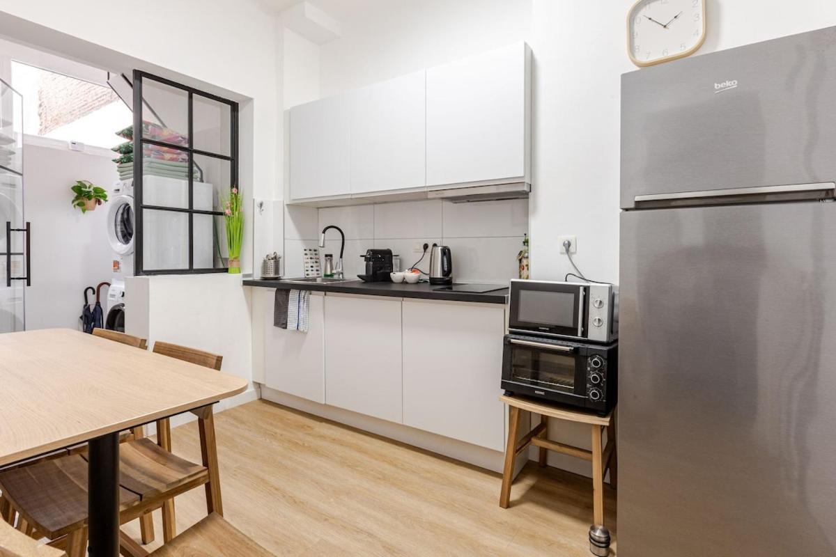 Cosy Appartement Met Tuin In Centrum Antwerpen Gratis Parking Free Parking! 외부 사진