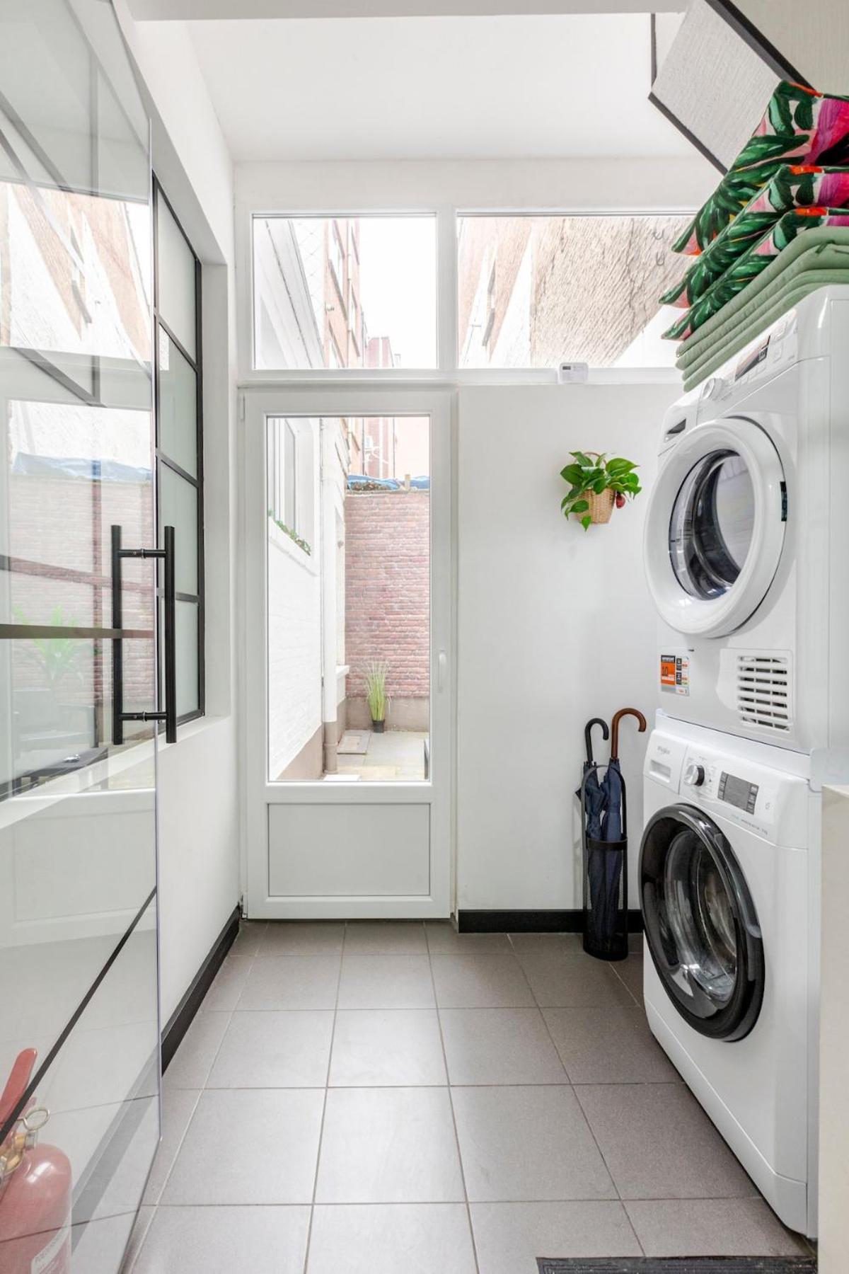 Cosy Appartement Met Tuin In Centrum Antwerpen Gratis Parking Free Parking! 외부 사진